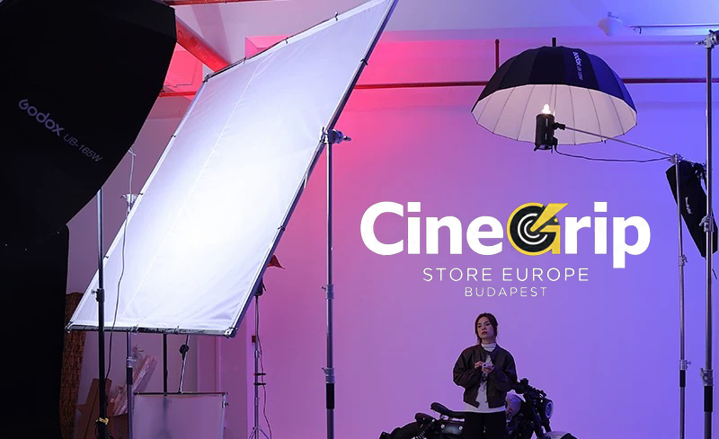 CineGrip Pro Butterfly Diffuser Kit with C-Stand & Wheels (2x2m / 2.5x2.5m / 3x3m)