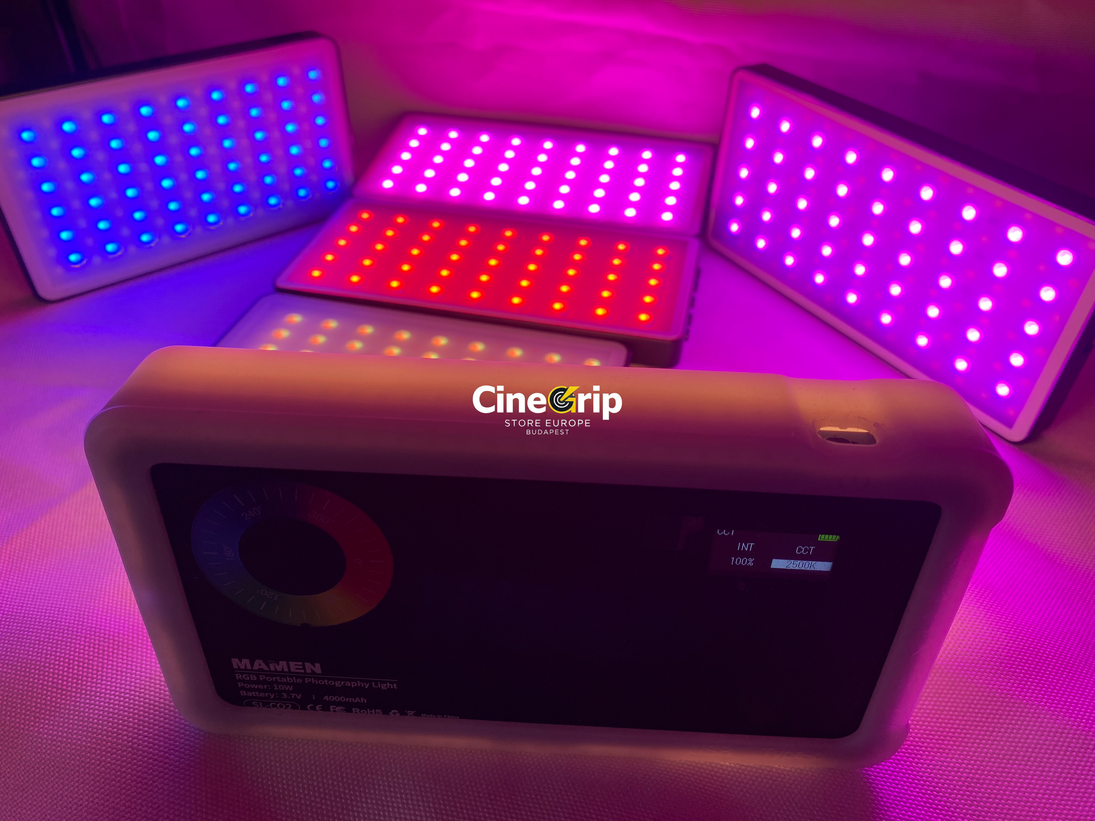 CineGrip MOBIL RGB LED Light - Portable High-CRI Pocket Light 15W