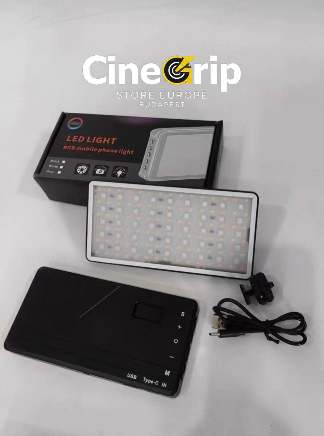 CineGrip MOBIL RGB LED Light - Portable High-CRI Pocket Light 15W